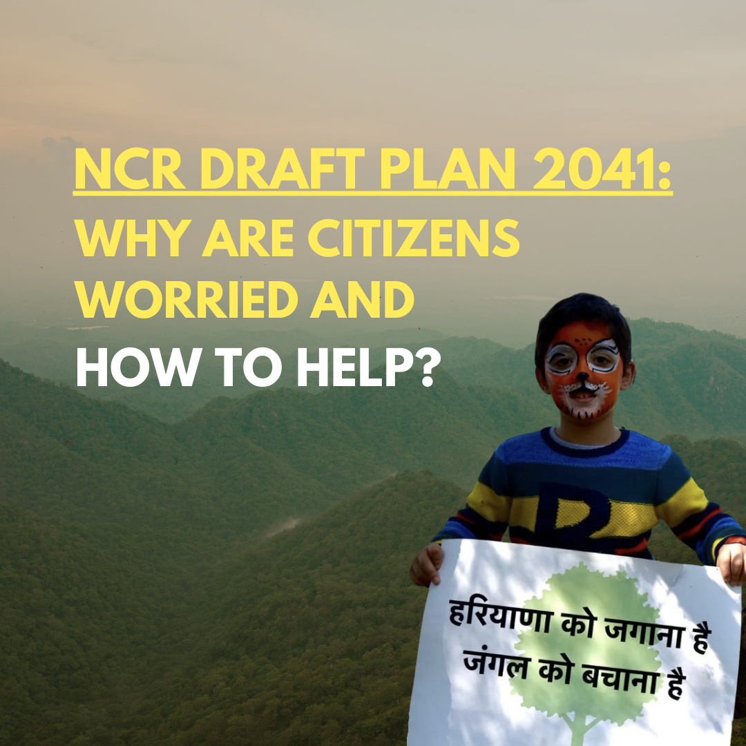 NCR Draft Plan 2041: Why are citizens worried and How to Help?